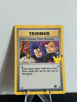 Pokemon TCG | Celebration | Here Comes Team Rocket | 15/82 | NM - Image 1