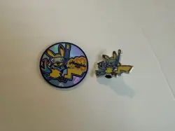 Pokemon Honolulu 2024 World Championship Pikachu Collector’s Pin And Coin - Image 1