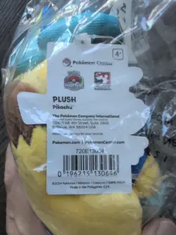 Pokemon World Championships 2024 Honolulu Pikachu Plush Scuba Snorkel - Image 2