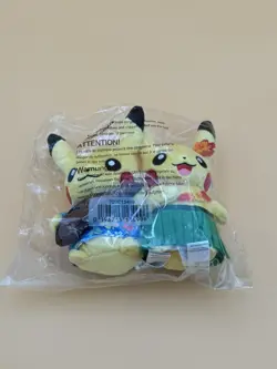 2024 Pokemon Worlds Championship Honolulu Hawaii Pikachu Plush Tropical Ukulele - Image 1
