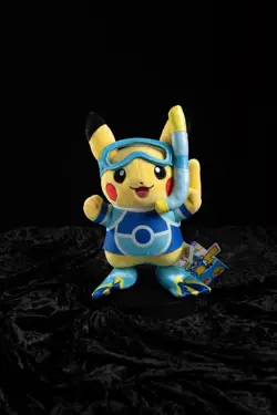 Pokemon Center Honolulu Worlds 2024 Plush- Snorkeling Pikachu - Image 1