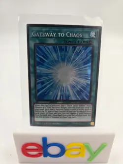 Gateway to Chaos SHVA-EN058 Secret Rare 1st Edition - Image 1