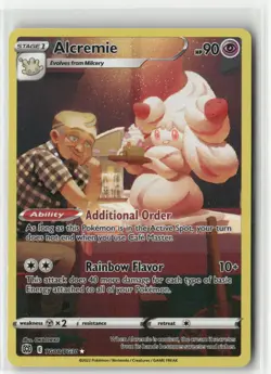 Pokemon - Alcremie Holo - SWSH09: Brilliant Stars Trainer Gallery TG08/TG30 (NM) - Image 1