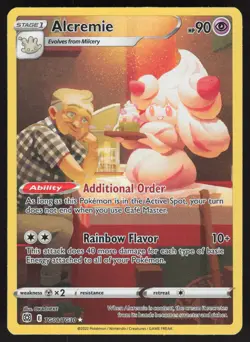 Alcremie TG08/TG30 Ultra Rare Pokemon TCG Brilliant Stars Trainer Gallery NM - Image 1