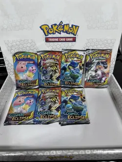Pokemon Trading Card Game Sun & Moon Cosmic Eclipse Booster Pack Sealed 820650805899 - Image 1