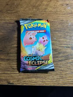 Pokemon Trading Card Game Sun & Moon Cosmic Eclipse Booster Pack 820650805899 - Image 1