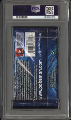 PSA 9 2016 Blastoise Pokemon Evolutions XY Booster Foil Pack Graded Mint Sealed - Image 2