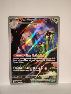Toedscruel 185/182 SV04: Paradox Rift Illustration Rare IR Pokemon TCG Card NM - Image 1