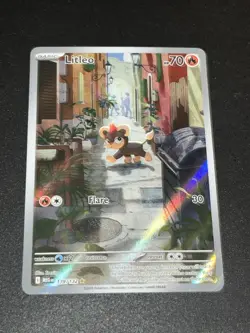 Pokemon TCG - Litleo 139/132 Illustration Rare Mega Evolutions - English NM/M - Image 1