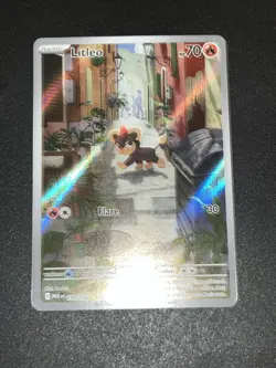 Pokemon TCG - Litleo 139/132 Illustration Rare Mega Evolutions - English NM/M - Image 2