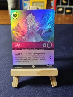 Elsa - Snow Queen 210/204 - Epic - Disney Lorcana Fabled - Holo - Image 1