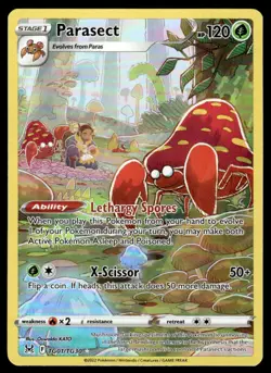 Pokemon TCG SWSH11: Lost Origin Trainer Gallery #TG01/TG30 Parasect NM - Image 1