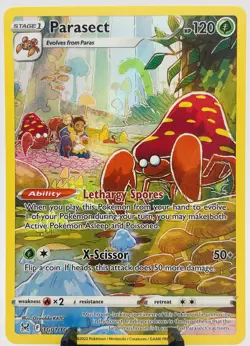 Parasect TG01/TG30 Trainer Gallery SWSH11 Lost Origin Ultra Rare Pokemon TCG NM - Image 1