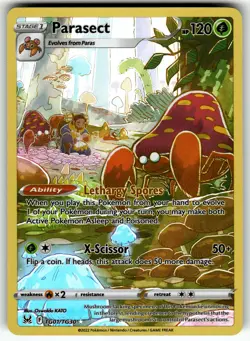 Parasect TG01/TG30 SWSH11: Lost Origin Trainer Gallery NM Pokemon Card TCG - Image 1