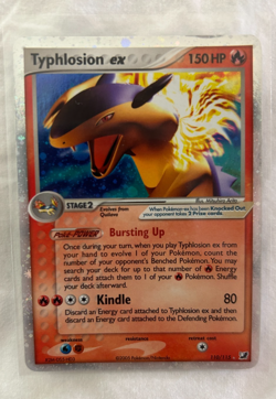 2005 Pokemon TCG EX Unseen Forces Holo Typhlosion #110/115 - Image 1