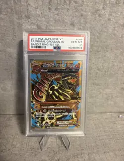 PSA 10 Primal Groudon EX Bandit Ring 094/081 1ST ED. 2015 Pokemon Japanese - Image 1