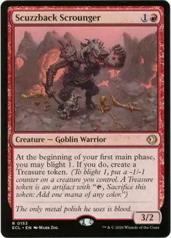 Scuzzback Scrounger - 0153 - Lorwyn Eclipsed ECL - MTG - NM/M - Image 1