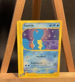 Squirtle 132/165 | E-Card Series: Expedition | Non Holo Common MP/LP - Image 1