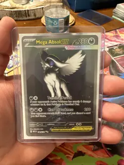 Mega Absol Ex 180/132 Mega Evolution Special Illustration Rare Pokemon TCG NM - Image 1