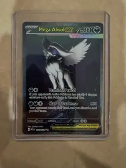 Pokemon Mega Absol ex Mega Evolution 180/132 Special Illustration Rare TCG - Image 1