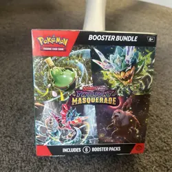 Twilight Masquerade Scarlet & Violet POKEMON TCG Booster Bundle - 6 Sealed Packs - Image 1