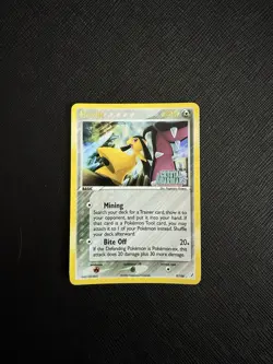 Mawile 9/100 EX Crystal Guardians Reverse Holo Rare Pokemon Card 2006 - Image 2
