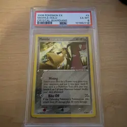 Pokemon Mawile 9/100 Crystal Guardians Holo PSA 6 EX-MT - Image 1
