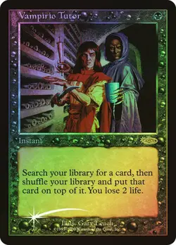 FOIL Vampiric Tutor ~ Judge Rewards Promos [ Excellent ] [ Magic MTG ] - Image 1