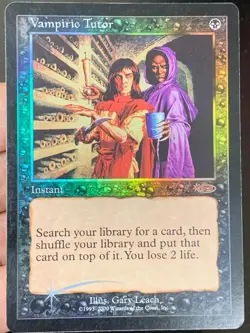 FOIL Vampiric Tutor ~ Judge Rewards Promos [ Excellent ] [ Magic MTG ] - Image 3