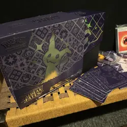 Paldean Fates ETB Empty Box Only Storage Pokemon Cards Display - Mimikyu - Image 3