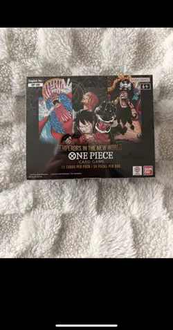 One Piece Card Game OP-09 Emperors in the New World Booster Box English | SEALED - Image 1
