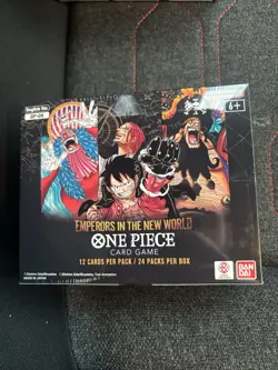 One Piece Card Game OP-09 Emperors in the New World Booster Box English | SEALED - Image 1