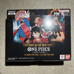 One Piece Card Game OP-09 Emperors in the New World Booster Box English | SEALED - Image 1