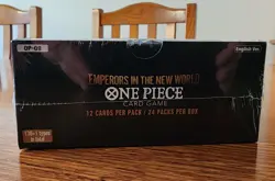 One Piece Card Game OP-09 Emperors in the New World English Booster Box SEALED - Image 2