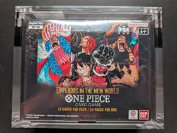One Piece Card Game OP-09 Emperors in the New World Booster Box English (SEALED) - Image 1