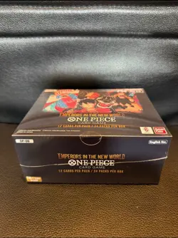 One Piece Card Game OP-09 Emperors in the New World Booster Box English | SEALED - Image 1