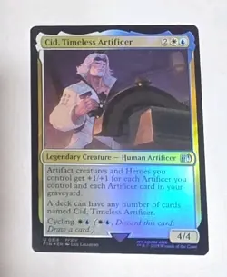 Cid, Timeless Artificer (FOIL) - Final Fantasy (Magic The Gathering Card) LP - Image 1