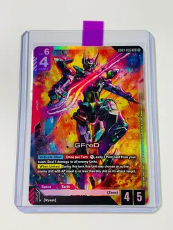 GFreD LR GD03-035 Foil Steel Requiem Gundam Card Game English NM GQuuuuuuX - Image 2
