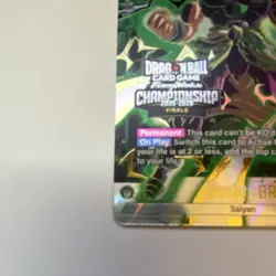 Dragon Ball Super Card Game Broly : BR Championship 2023-2024 Finals Foil SR - Image 5