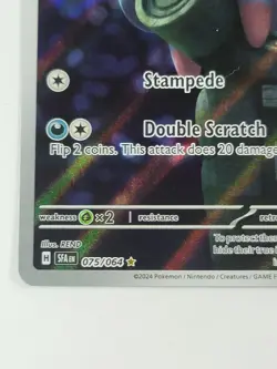 Pokemon Card Zorua 075/064 Sv: Shrouded Fable Holo US - Image 5