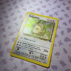 Kangaskhan Jungle Holo Rare 5/64 Pokemon Card TCG WOTC - HP Heavy Play - Image 2