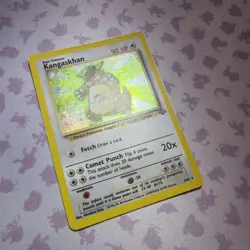 Kangaskhan Jungle Holo Rare 5/64 Pokemon Card TCG WOTC - HP Heavy Play - Image 3