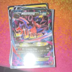 Pokemon TCG M Garchomp EX XY168 Holo Card Lot XY Nintendo - English - Image 1
