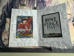 One Piece Card Game Premium Card Monkey D Luffy SR OP07-109 ONE PIECE DAY 24 - Image 2