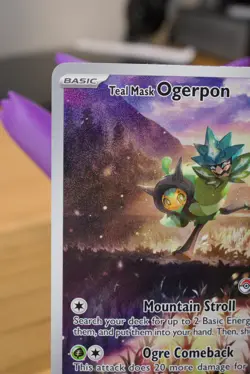 Teal Mask Ogerpon - 123 (Pokemon Center Exclusive) 123 Sv: Scarlet & Violet... - Image 2