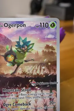 Teal Mask Ogerpon - 123 (Pokemon Center Exclusive) 123 Sv: Scarlet & Violet... - Image 3