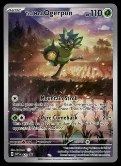 Teal Mask Ogerpon - (Pokemon Center Exclusive) 123 SVP SV: Scarlet & Violet Pro - Image 1