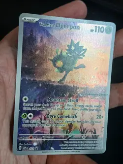 Teal Mask Ogerpon - 123 (Pokemon Center Exclusive) 123 Sv: Scarlet & Violet - Image 4