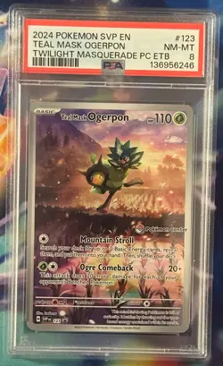 Teal Mask Ogerpon - 123 (Pokemon Center Exclusive) 123 Sv: Scarlet & Violet... - Image 1
