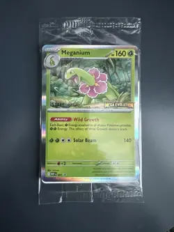 Pokemon TCG - Mega Evolution - Prerelease STAFF Promo Pack (SEALED) Set Of 4 - Image 1